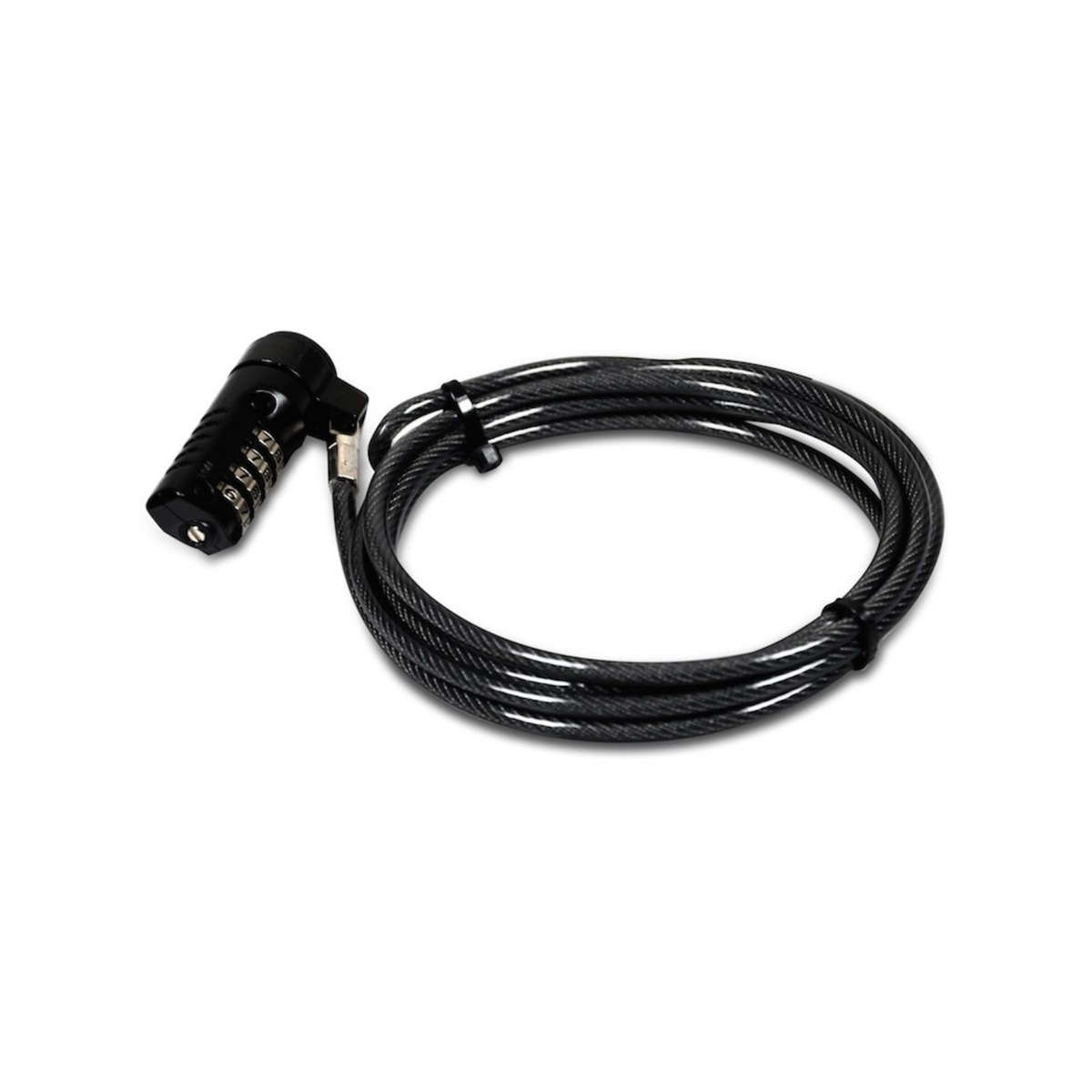 Port Connect 1.8m T-Bar Combination Cable Lock