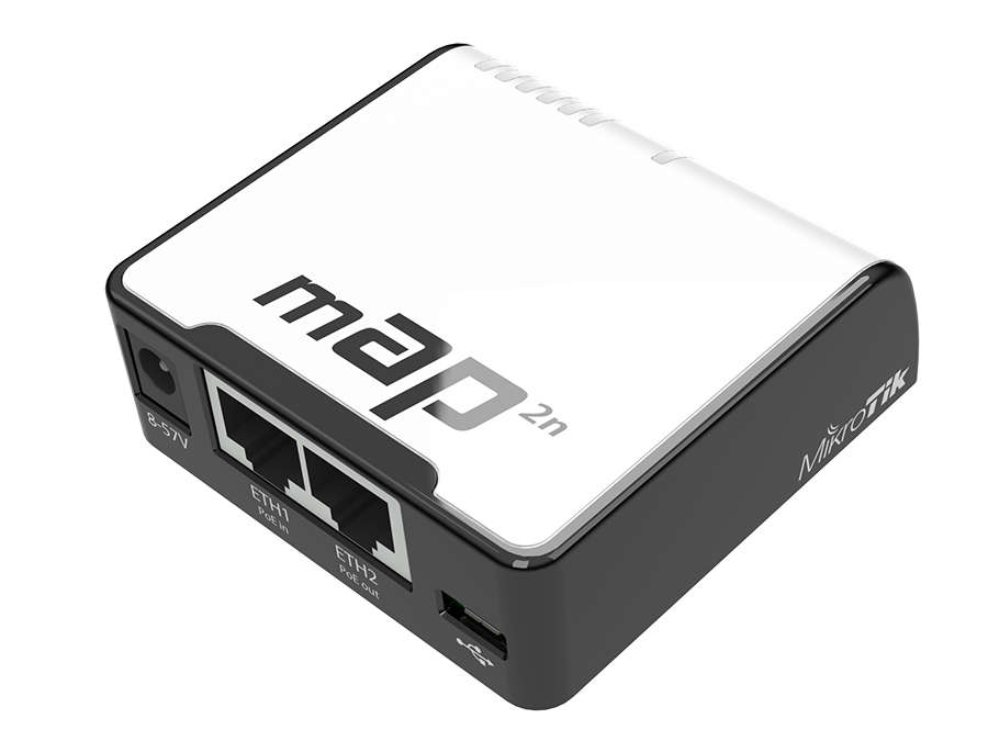 MikroTik mAP 2.4GHz 1.2dBi USB PoE WiFi AP