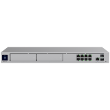Ubiquiti rack-mount Cloud Gateway with 10 Gbps performance, multi-WAN load balancing, and two NVR...