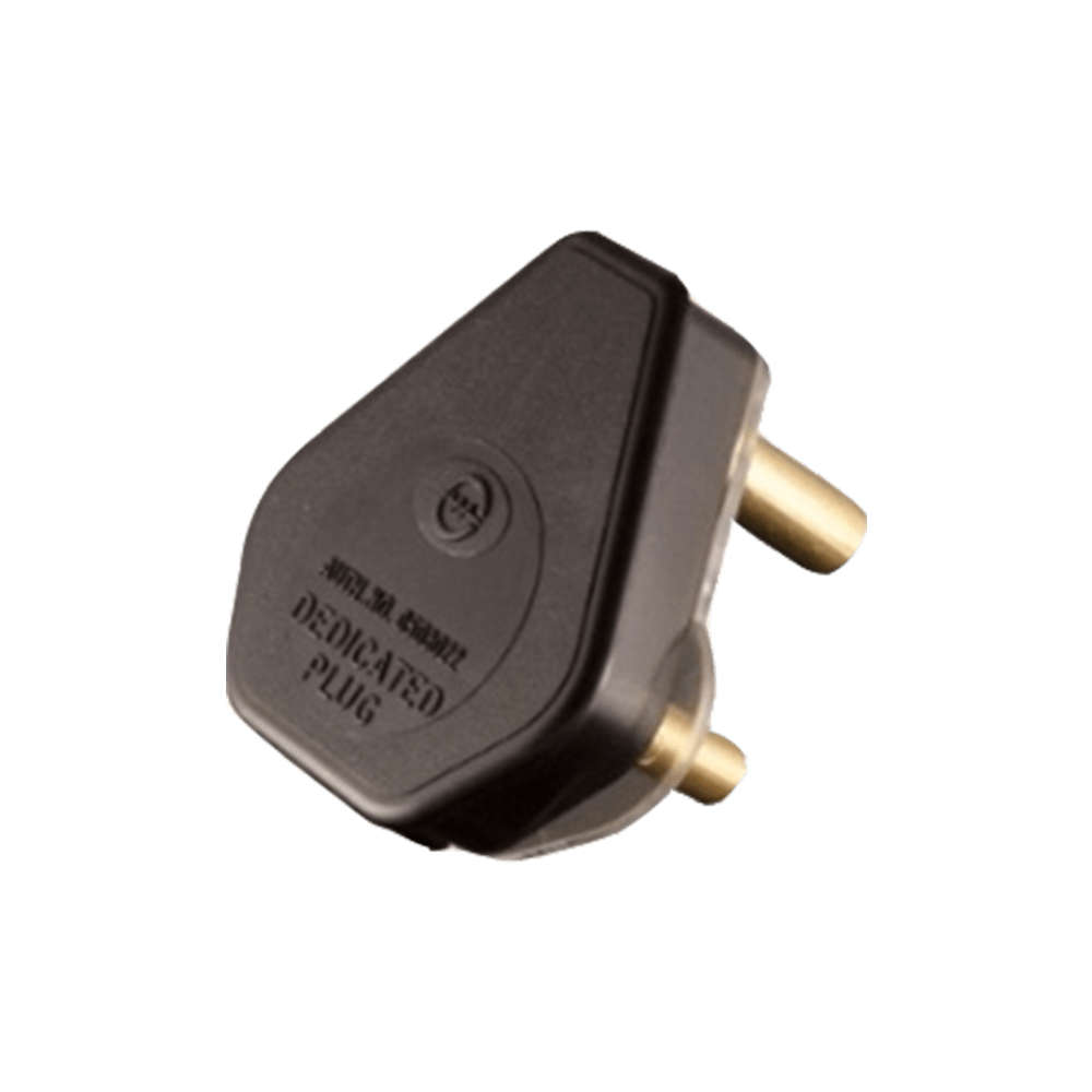 3 PRONG BLACK DEDICATED PLUG TOP