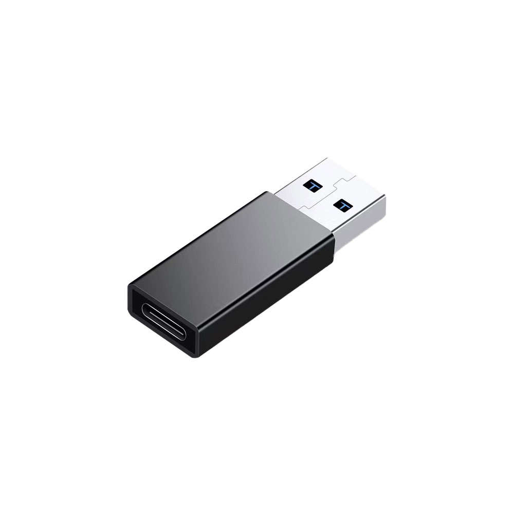 USB3.0 MALE TO USB C F,BLK PE BAG