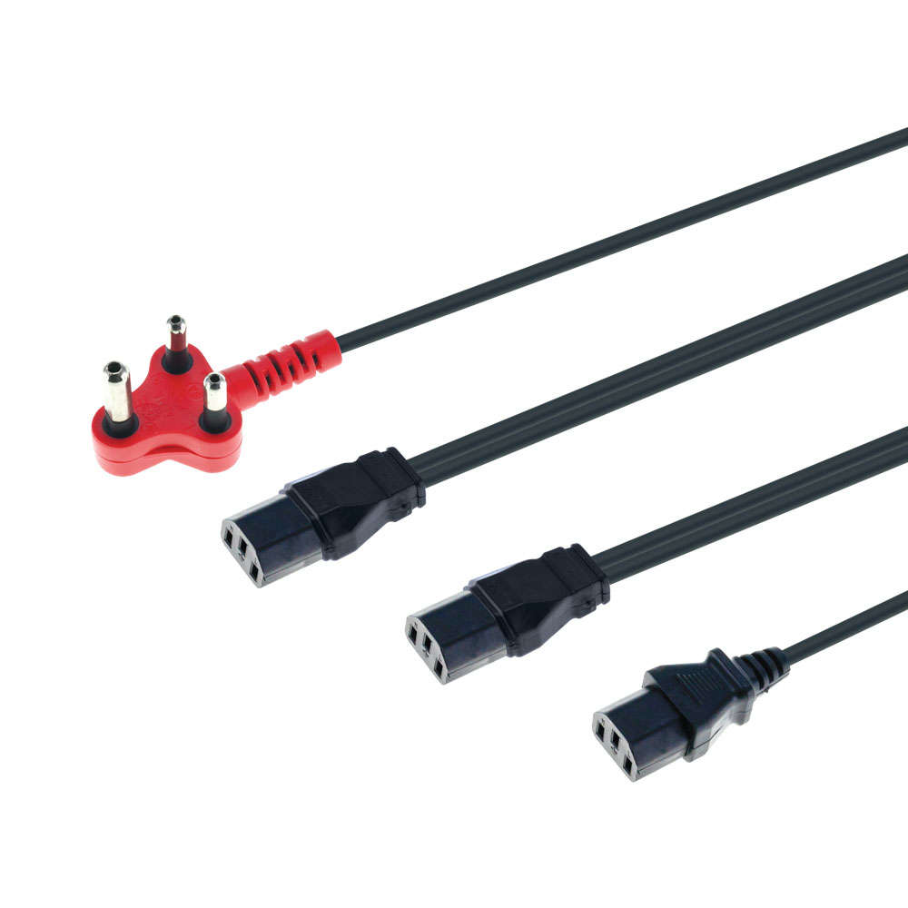 4M 3 HEADED DEDICATED (KETTLE) POWER CABLE