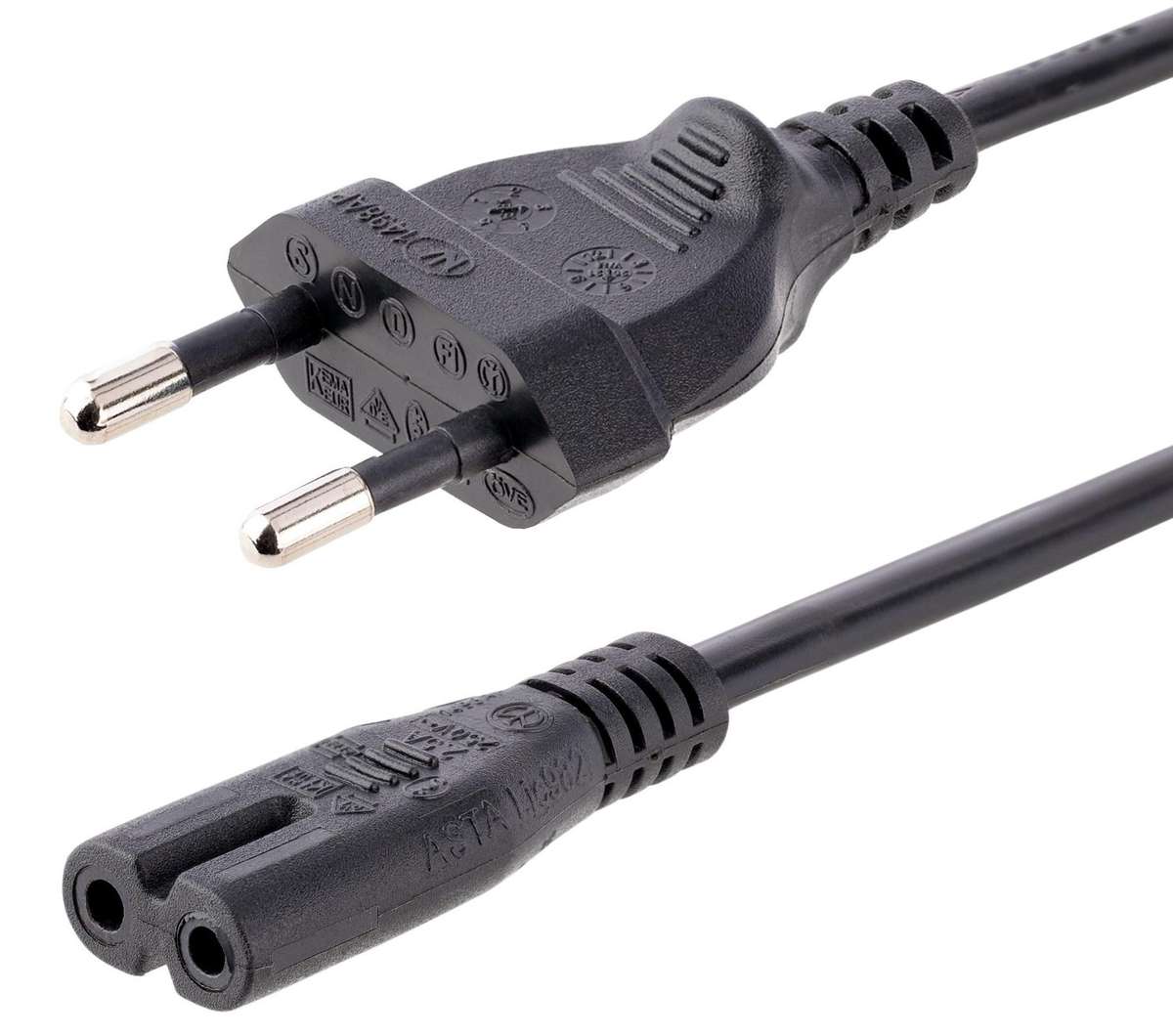 2 PIN FIGURE 8 2M POWERCORD