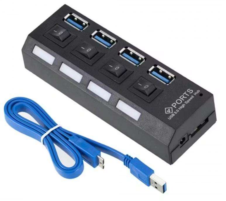 UniQue USB 3.0 4 Port Hub