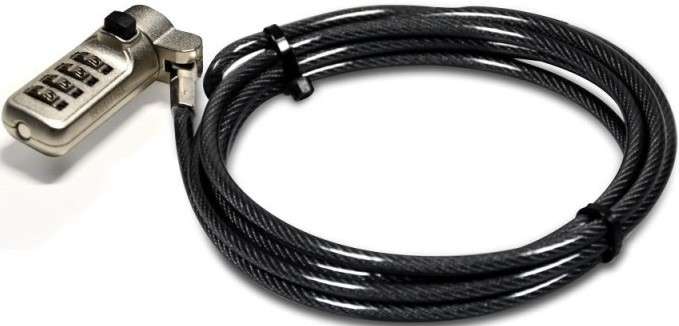 Port Connect Nano Slot Security Combination Cable