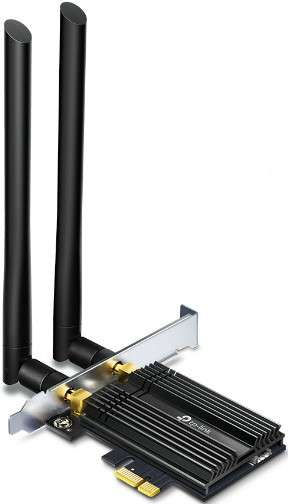 TP Link AX3000 WiFi 6 Bluetooth 5.0 PCIe Adapter