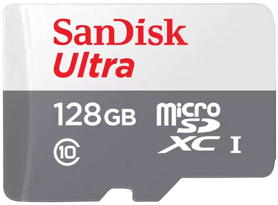 SanDisk Ultra MicroSD 128GB Memory Card