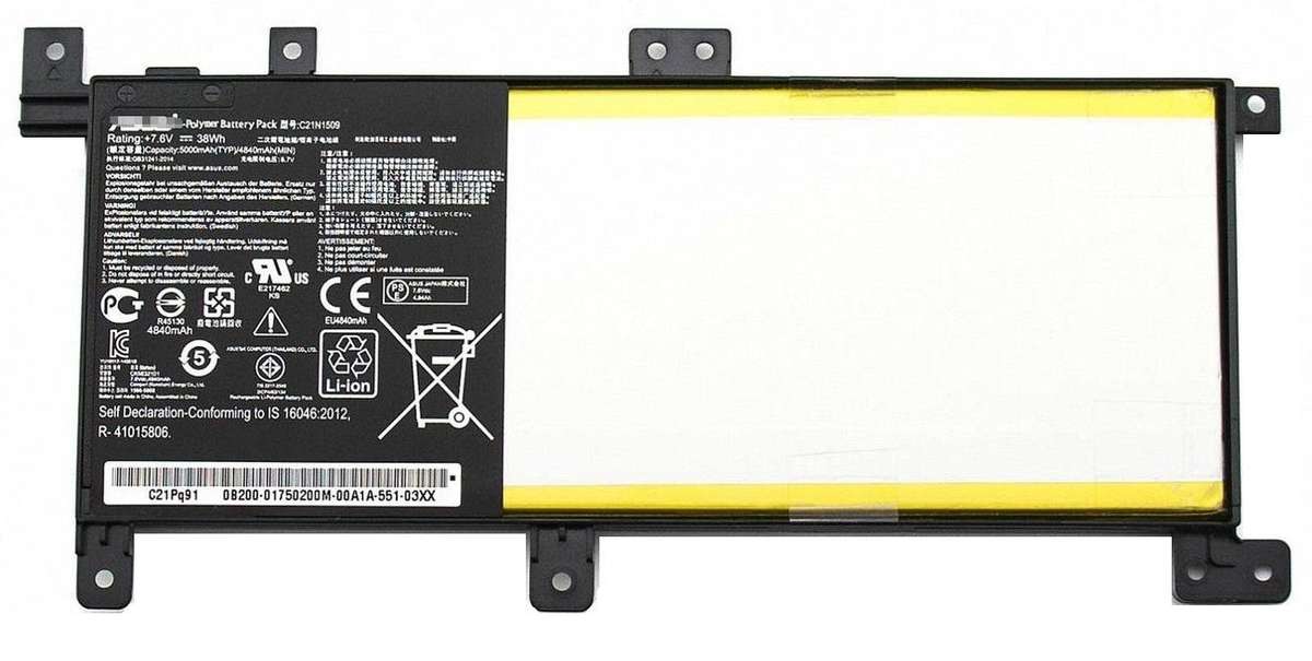 7.6V 38WH FOR ASUS X556
