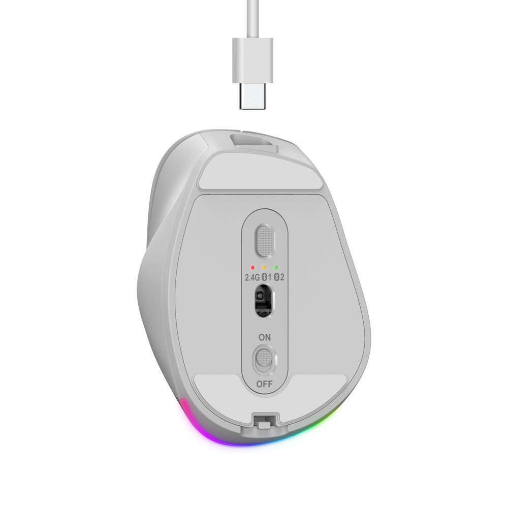 GENIUS ERGO BLUETOOTH SILENT MINI MOUSE, SILVER