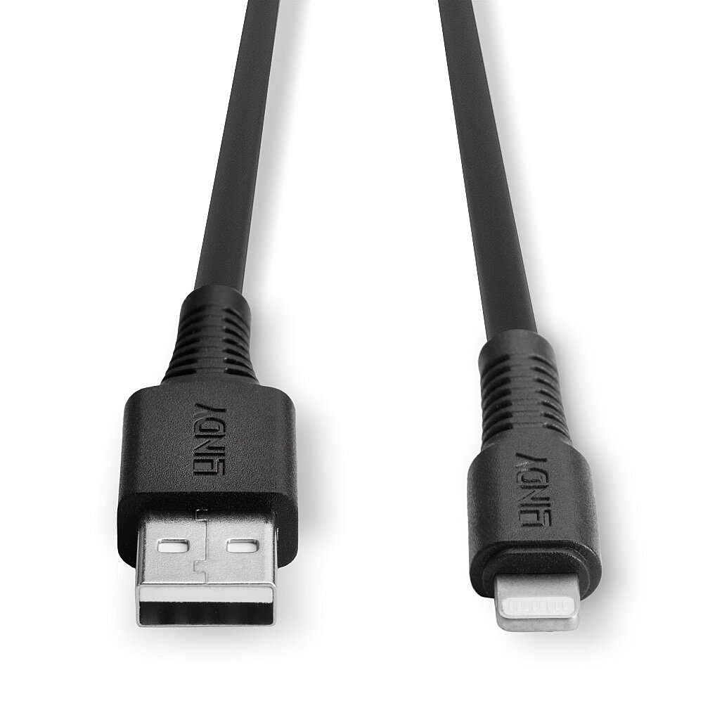 LINDY 3M USB TO LIGHT CABLE BLACK (31322)