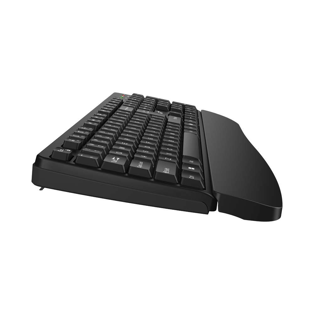 GENIUS 2.4GHZ WIRELESS PALM REST KEYBOARD