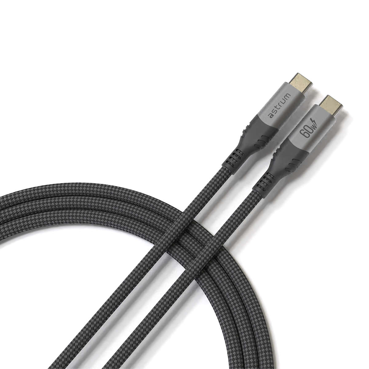VMCC60 CABLE C-C 60W M-M 1.2M BRAID GR