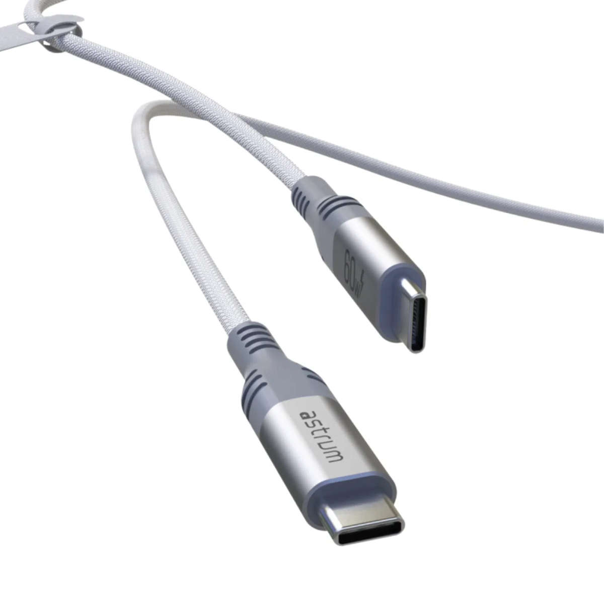 VMCC60 CABLE C-C 60W M-M 2.0M BRAID WH