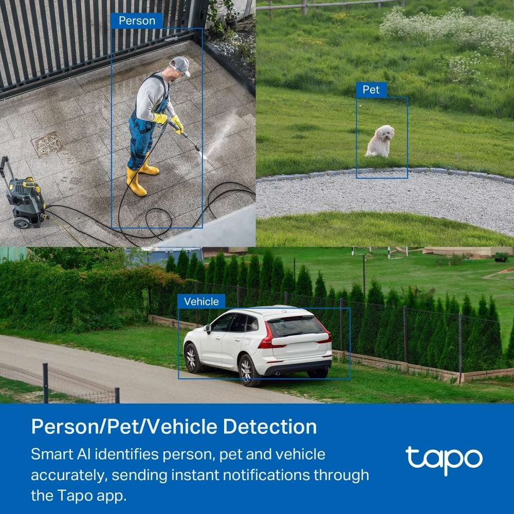 TP-LINK TAPO 3K 5MP PAN TILT WIFI