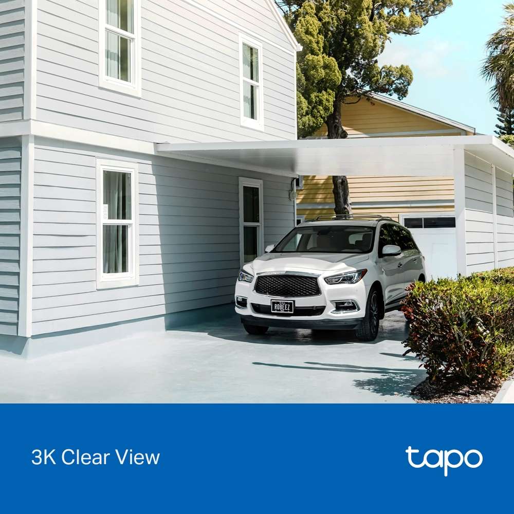 TP-LINK TAPO SOLAR POWER 3K 5MP PAN TILT CAMERA