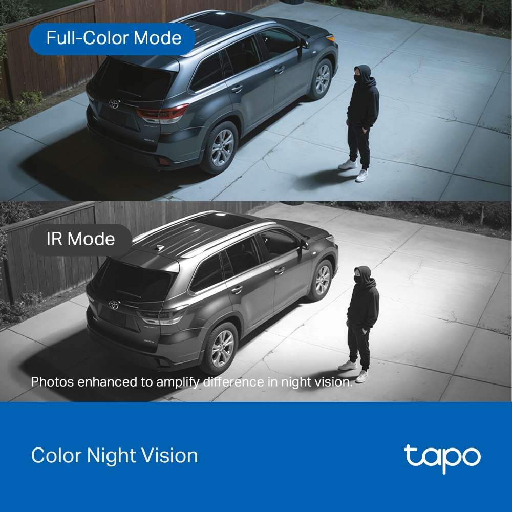 TP-LINK TAPO SOLAR POWER 3K 5MP PAN TILT CAMERA