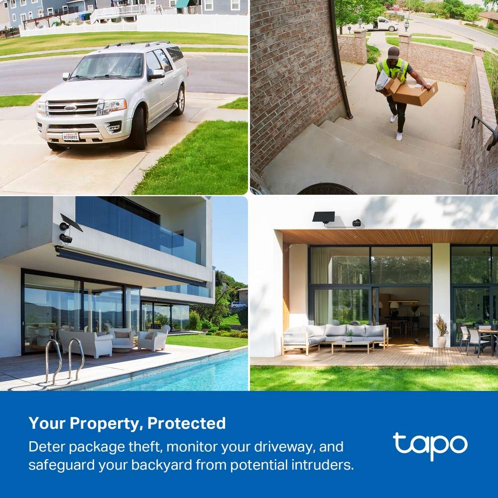 TP-LINK TAPO SOLAR POWER WIFI 1080P CAMERA