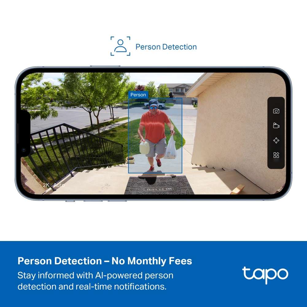 TP-LINK TAPO SOLAR POWER WIFI 1080P CAMERA