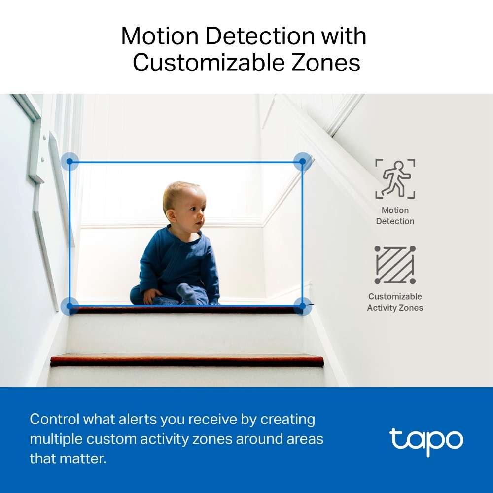 TP-LINK TAPO 3K 5MP PAN TILT WIFI