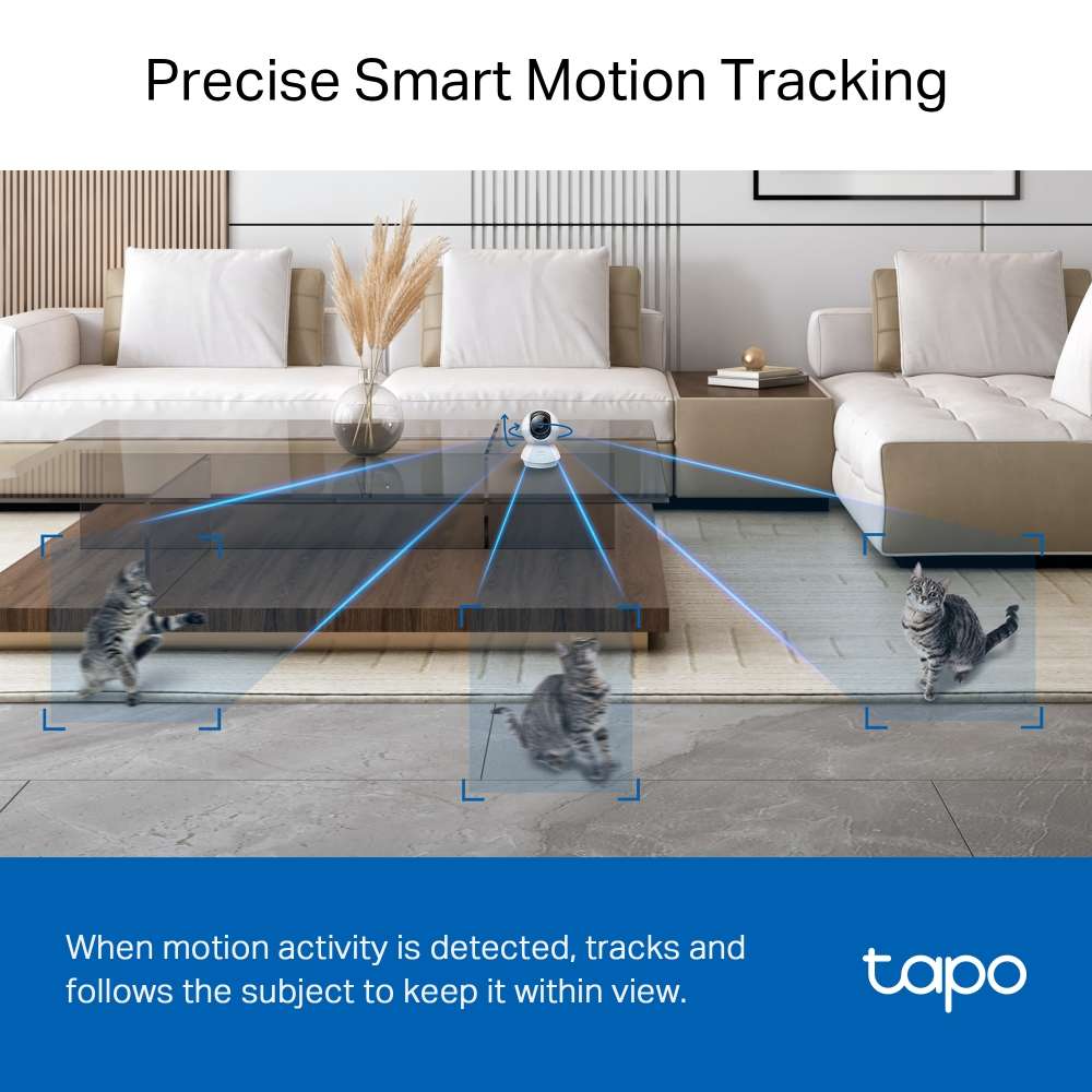 TP-LINK TAPO 3K 5MP PAN TILT WIFI