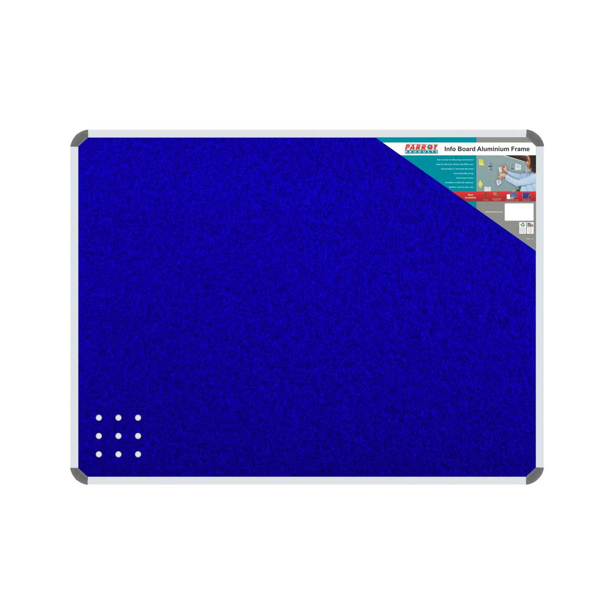 INFO BOARD ALUMINIUM FRAME 600*450MM ROYAL