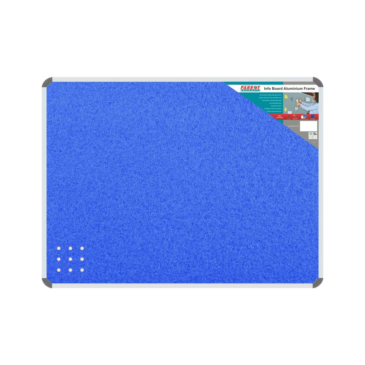 INFO BOARD ALUMINIUM FRAME 1000 * 1000MM SKY