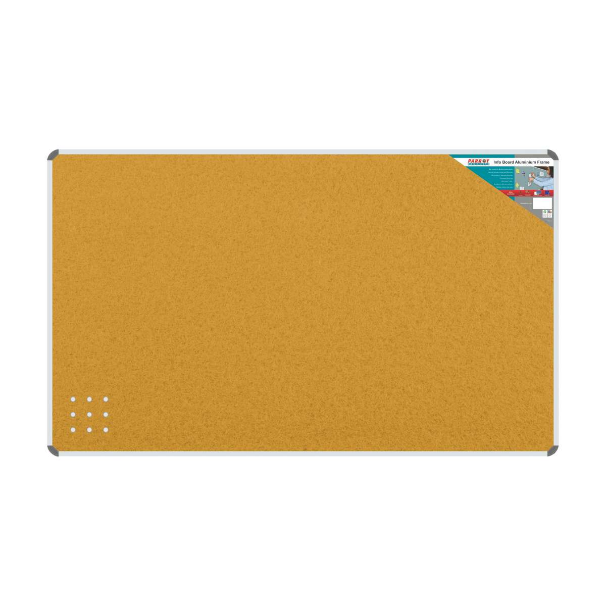 INFO BOARD ALUMINIUM FRAME 1500*900MM BEIGE