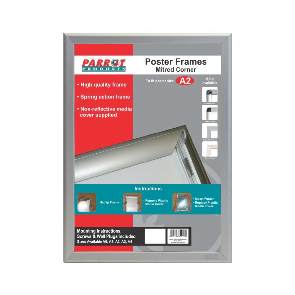 POSTER FRAME A2 655*480MM SINGLE MITRED