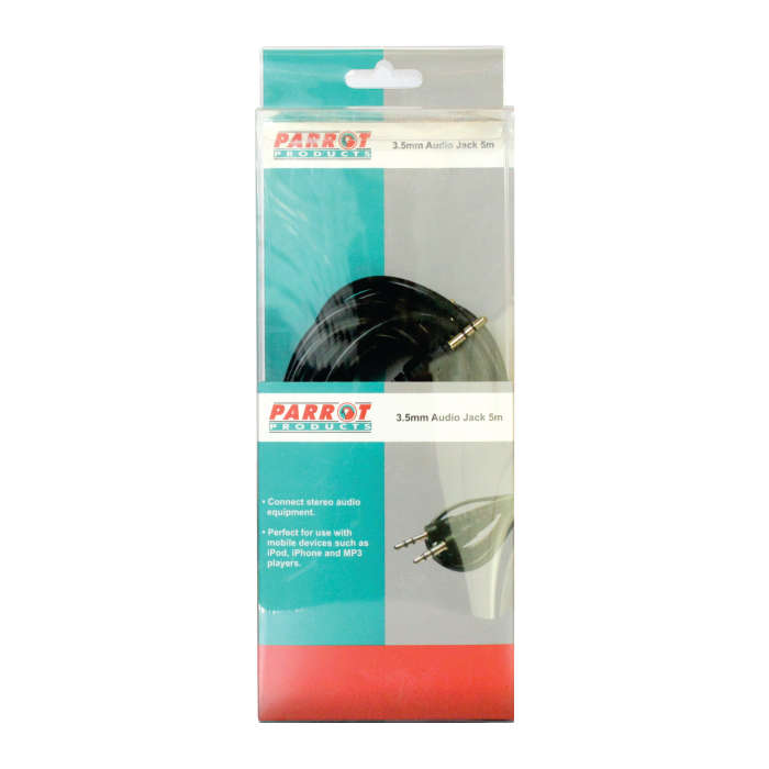 CABLE AUDIO 3.5MM JACK JACK 5M