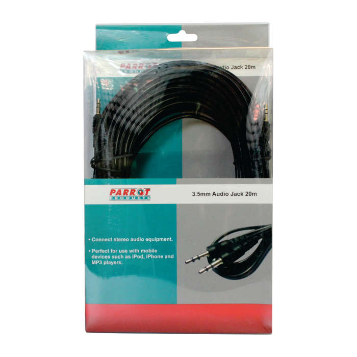 CABLE - AUDIO 3.5MM JACK - JACK 20M