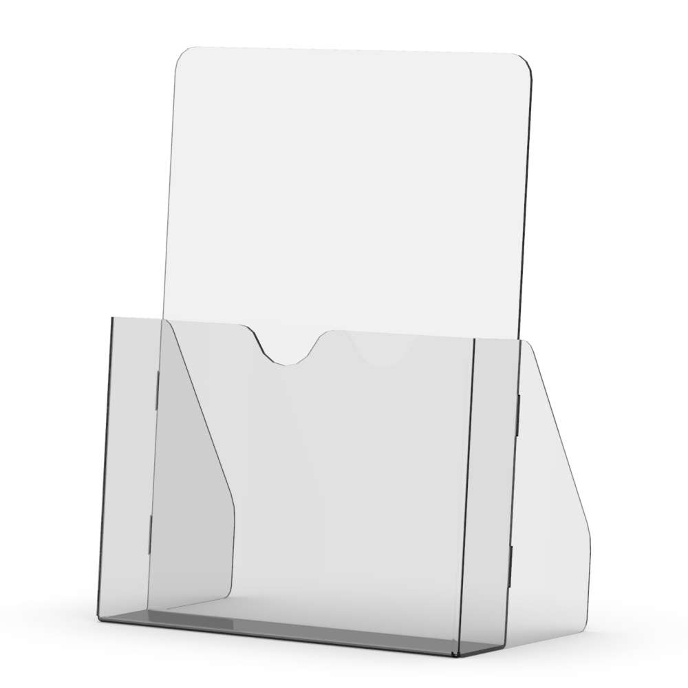 MENU HOLDER ACRYLIC TABLE BROCHURE HOLDER A5 - BOX 5