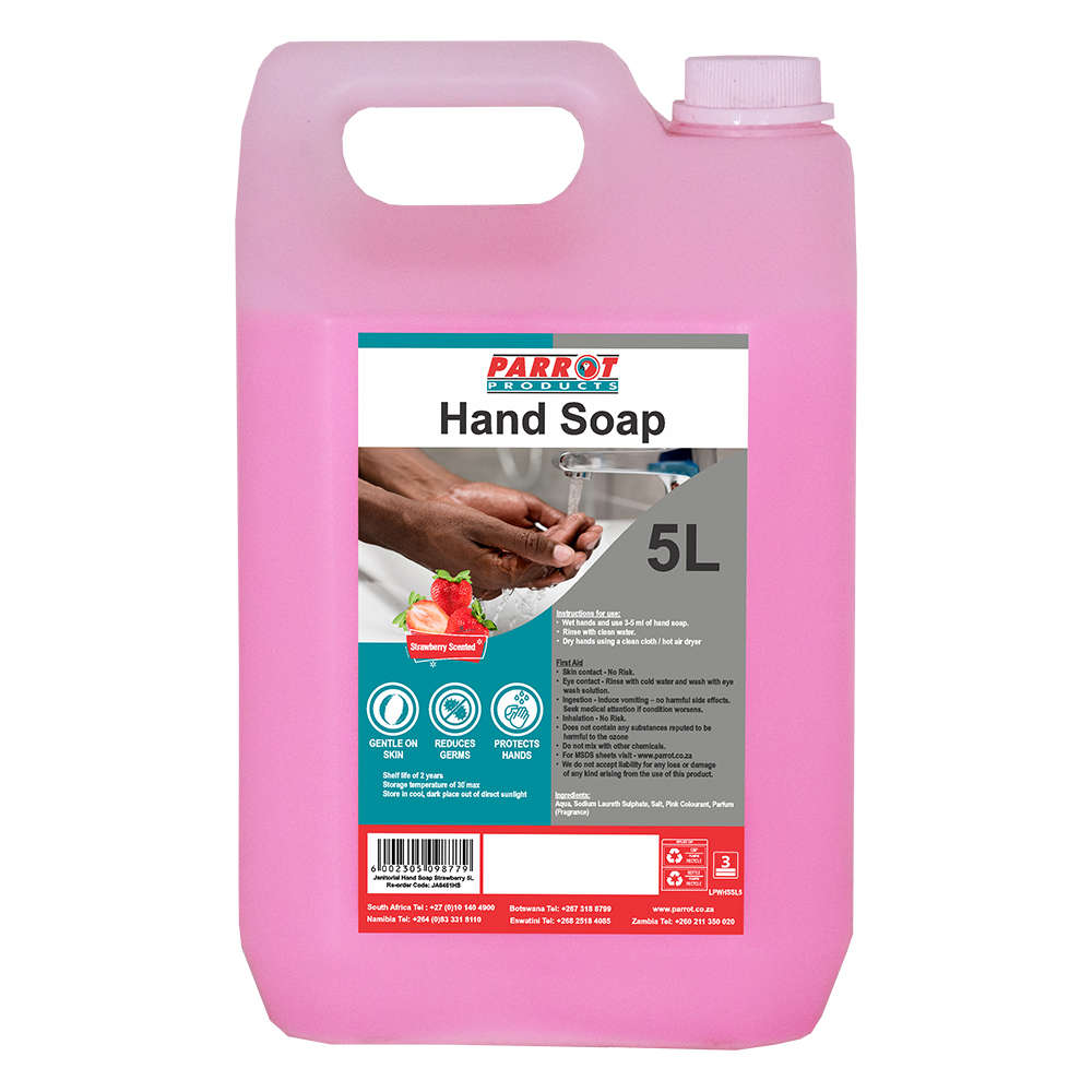 ANTIBACTERIAL HAND SOAP STRAWBERRY 5L