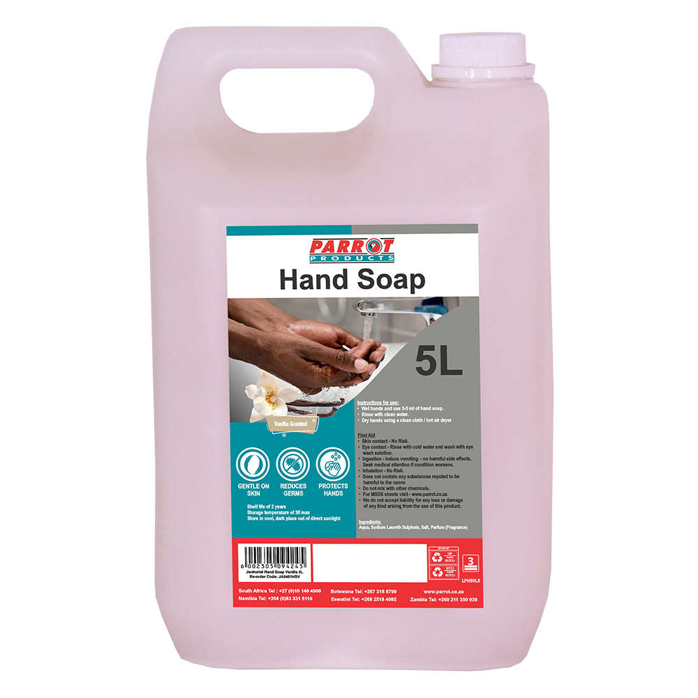 ANTIBACTERIAL HAND SOAP VANILLA 5L