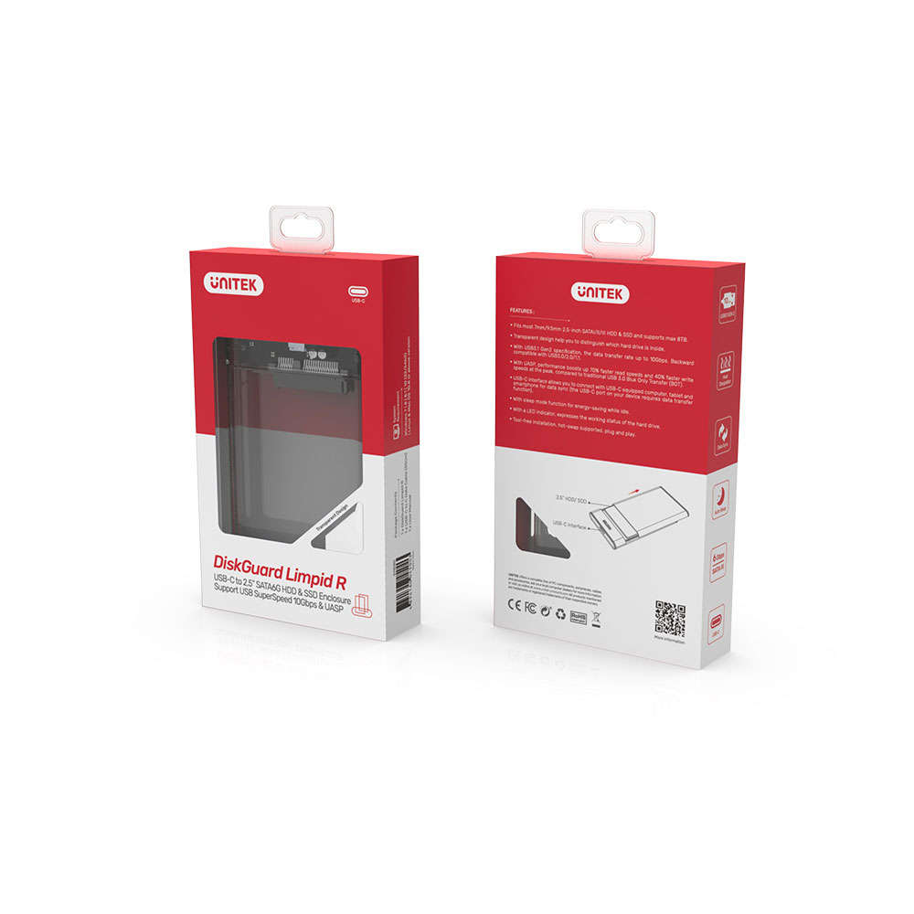 UNITEK USB3.2 TO 2.5 SATA HDD OR SSD (S1103D)