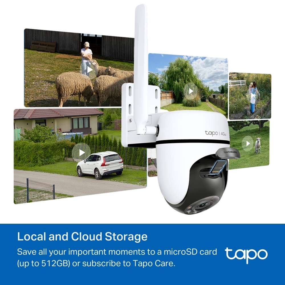 TP-LINK TAPO OUDOOR PAN TILT 4G/LTE CAMERA 1080P