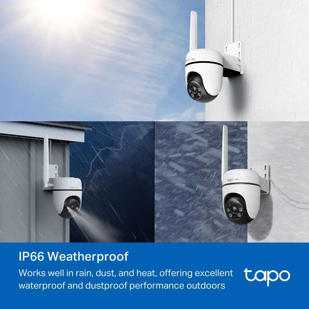 TP-LINK TAPO OUDOOR PAN TILT 4G/LTE CAMERA 1080P