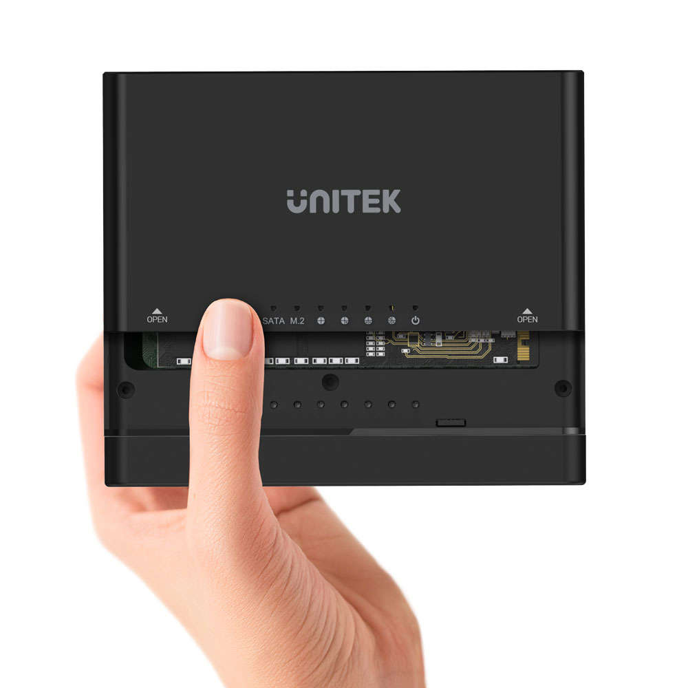 UNITEK SOLIDFORCE, USB-C- PCI, NVME M2.SSD ENCL..