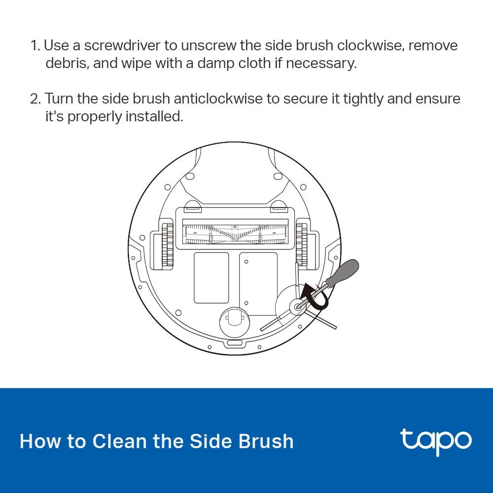 TP-LINK TAPO ROBOT VACUUM PART-REPLACEMENT KIT