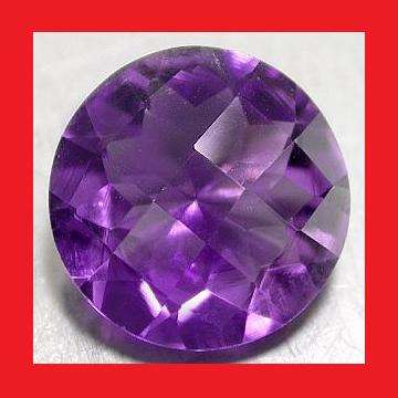 AMETHYST - RICH PURPLE ROUND FACET - 0.36cts