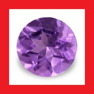 AMETHYST - FINE PURPLE ROUND FACET - 2.19cts