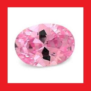 CUBIC ZIRCONIUM - PINK ICE OVAL CUT - 1.87cts