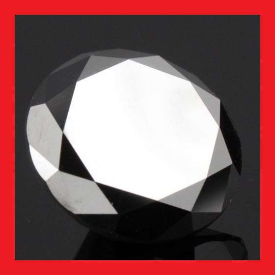 CERTIFIED NATURAL DIAMOND - JET BLACK ROUND BRILLIANT FACET - 7.177cts {RRP R1 828 700,00}