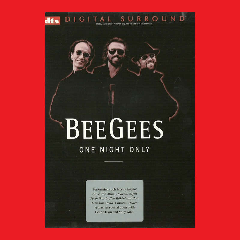 Bee Gees One Night Only DVD - Zone 1 Edition