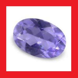 IOLITE - BLUE PURPLE OVAL FACET - 0.50cts