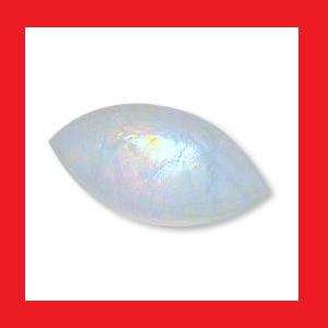 MOONSTONE (RAINBOW) - WHITE MARQUISE CABOCHON - 0.74cts