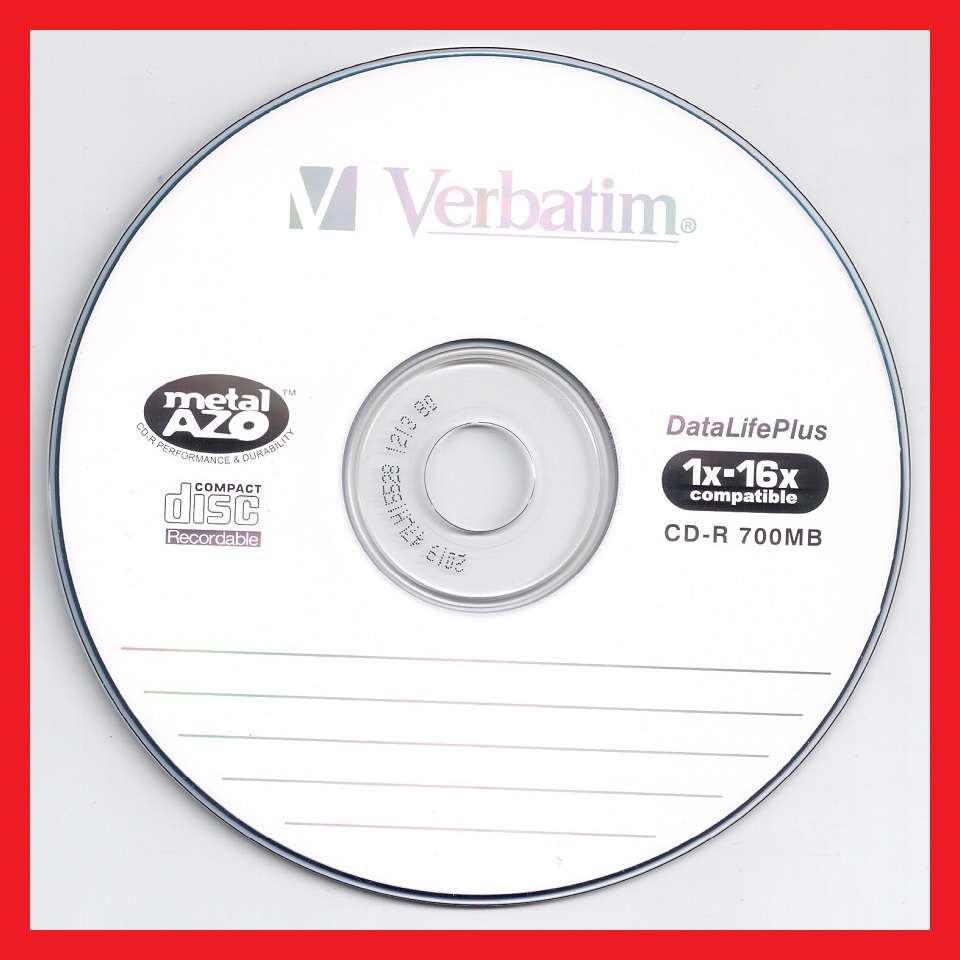 VERBATIM BLANK CD-R