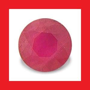 RUBY (NATURAL BURMA) - PIGEON BLOOD RED ROUND FACET - 0.325cts