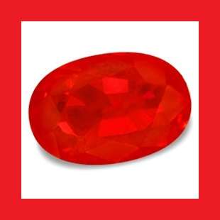 RUBY [MYANMAR] - PIGEON BLOOD RED OVAL FACET - 0.51cts