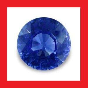 Sapphire (Natural Ceylon) - Cornflower Blue Round Facet - 0.065cts