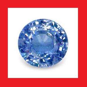 Sapphire (Natural Ceylon) - Cornflower Blue Round Facet - 0.165cts